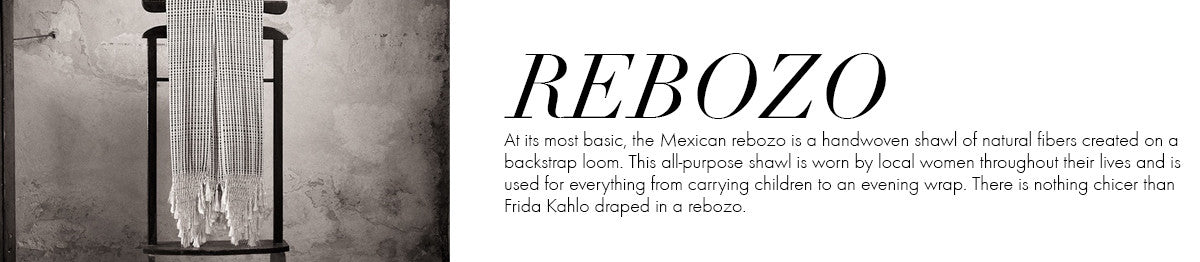 Global Glossary - Rebozo